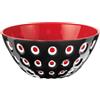 Guzzini Le Murrine Contenitore 25 cm - Nero/Bianco/Rosso