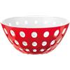 Guzzini Le Murrine Contenitore 25 cm - Rosso/Bianco/Trasparente
