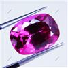 Senza marchio Granato rodolite 6,70 ct raro rosa lampone, gemma sfusa certificata