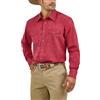 Wrangler Camicia Sportiva da Uomo a Maniche Lunghe con Due Tasche, Bianco, L