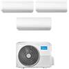 Midea - Climatizzatore Midea Xtreme Pro Wifi Trial Split 9000+12000+12000 Btu M4O-36FN8-Q R-32 Inverter A++