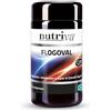 NUTRIVA Flogoval, Integratore alimentare a base di estratti vegetali. Con Boswellia e Artiglio del Diavolo. Supporto articolazioni, benessere articolare. 30 compresse. Vegan, C2P® Tech