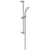 Ideal Standard - Idealrain combinazione doccia con asta doccia 312x723 mm, con doccetta a 3 funzioni, doccia larga, Cromato