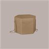 LUCGEL SRL Scatola Segreto Porta Panettone Esagonale Avana con Cordini 245x245H180 mm 5 pezzi