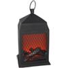REBIRTH20 Lanterna Caminetto LED Rete Effetto Fiamma Realistica 26x14x16 cm Idea Regalo