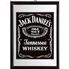 Close Up Jack Daniel's - Specchio con etichetta nera, 22 x 32 cm