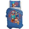 hermet Set Copripiumino Letto Singolo Dragon Ball 100% Cotone, Parure Copripiumino 1 Piazza, Sacco Copripiumino + Federa, Biancheria per la Cameretta, Prodotto Ufficiale , Non Contiene Lenzuolo Con Angoli