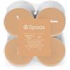 Spaas - Lumini profumati maxi, confezione da 8 pezzi, 10 ore - Delightful Dawn