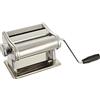 Habi Classic 150 Cromo Macchina per Pasta in Casa, Acciaio Cromato, Argento