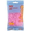 Hama 207-72 - Sacchetto di perline decorative da stiro, ricarica da 1000 pezzi, colore rosa traslucido