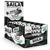 Saila - Soffici Caramelle Toffee Alla Italiana Con Soffice Cuore Alla Menta Piemontese, Senza Glutine - Box Da 100 Pezzi, Liquirizia, 1900 Grammo
