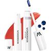 Wonderskin Wonder Blading Lip Stain Peel Off And Reveal Kit - Tinta Per Labbra Rosa Impermeabile, A Lunga Durata, Kit Per Macchie Di Trucco Naturale A Prova Di Trasferimento (Glamorous)