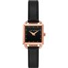 Ted Baker Orologio con quadrante nero in pelle da 24mm TB030LA1