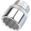 Hazet 880Az-7/8 Inserto per Chiave a Bussola a Doppio Esagono, Argento, Attacco Quadro, Cavo, 10 mm 3/8 di Pollice
