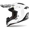Airoh Casco Moto Cross Enduro Airoh AVIATOR 3 FIM COLOR Bianco Luc