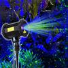 Dalanpa Luci da Giardino Firefly con Proiettore Stella di Natale e Nebulosa Blu, Luci da Parete Decorative per Esterni, Illuminazione per Giardino e Casa