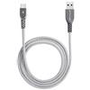 TECHGEAR Cavo USB C (1 m) per dispositivi USB tipo C Samsung Tab A8 10.5, Tab A7 Lite 2021, Tab A7 10.4, Tab S7 FE/Plus, Tab S8, Tab S6 Lite, Tablet Lenovo Tab P11 Plus, M10/Plus [argento]