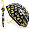 Pokémon Ombrello - Ombrello Pioggia a Scatto Portatile - Ombrello Bambino Ragazzi - Pikachu Gadget Regalo