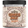 Girgeos Crema di Mandorle Siciliane 54% White Crunch - Vasetto MAXI 400g - Girgeos Dulci - Senza Olio di Palma, Artigianale e Naturale - Senza Glutine e Lattosio - 100% Vegetale
