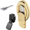 Disec Defender magnetico Minimag Ovale MG3551B 3 chiavi Ottone lucido