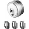 Disec Defender magnetico Monolito MR500 H.15 3 chiavi Inox satinato