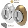 Mottura Defender magnetico a ghiera 8-14 mm DF48P 4 chiavi inestraibili Ottone