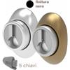 Mottura De-fender magnetico a molla 8-18 mm DF47 5 chiavi Nero