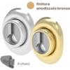 Mottura Defender magnetico a ghiera 12-18 mm DF38 4 chiavi anodizzato Bronzo