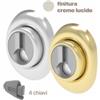Mottura Defender magnetico a ghiera 12-18 mm DF38P 4 chiavi inestraibili Cromo
