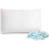 EGOHOME EGO HOME Cuscino in memory foam, 75 x 35 cm, a media resistenza, ergonomico, per chi dorme sulla schiena, cuscino ortopedico, con rivestimento traspirante e lavabile, certificato Öko-Tex