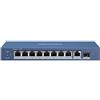 Hikvision DS-3E0510P-E Switch PoE 8 Porte Gigabit 10/100/1000Mbps Uplink+SFP