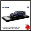 Hi-Story Hi Story 1/43 SUBARU LEGACY RS (1997) Royal Blue Mica HS499BL dal Giappone Nuovo