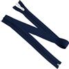 Aerzetix - Set di 5 Cerniere Lampo a Spirale N°5 80cm separabili Blu Scuro con cursore Decorativo | per Cucito creazioni Fai da Te Abbigliamento Borse