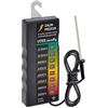 VOSS.farming Misuratore di Tensione elettrica 12 KV, con 8 opzioni di voltaggio (da 2000 V a 12000 V)