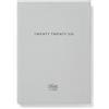 Letts of London Agenda settimanale 2026 in titanio, formato A6, colore argento, 26-082589