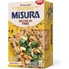 Misura Multicereali Croccanti ai 5 Cereali - Crackers con Semi di Zucca, Sesamo e Quinoa, Ricchi di Fibre, Contiene 8 Fette, Confezione Richiudibile Salvafreschezza da 200 gr