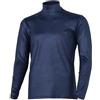 Mizuno Bionext camicia finto collo foderato in pile da uomo Deep Navy taglia ...