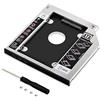 GeekerChip Hard Drive Caddy Frame 9,5mm,2nd 2.5 HDD/SSD SATA3 HDD Hard Drive Adattatore per 9.5mm Notebook Dvd-Rom bay Ottico