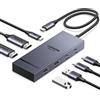 UGREEN Revodok Pro 207 10Gbps Hub USB C Doppio HDMI 4K 60Hz PD 100W Adattatore Type C 3.2 Docking Station 7 In 1 Dock Compatibile con Surface 10 XPS 15 13