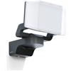 Steinel Faretto da Esterno LED XLED PRO Expanse antracite, illuminazione panoramica, pannello LED orientabile, 3000 K bianco caldo, 13,6 W, IP54