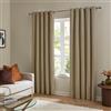 furn. The Ultimate Velvet oscuranti occhielli coppia di tende - Tende in velluto opaco termico morbide ed eleganti che bloccano la luce (Mocha - 117x137cm)