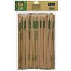 Tessera Bio Products Q0621C2MFSC - Cannuccia flessibile in 5 colori, 1/1, diametro 0,6 cm, lunghezza 21 cm, confezione da 100 pezzi