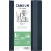 Canson Professional Book, Carta bianca per sketch, grana leggera, 120 gsm, Quaderno cucito, copertina rigida, 14 x 21,6 cm, extra bianco, 52 fogli