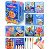 SAYHALO® Busy Board Montessori Libro Interattivo 1-3 Anno - Quiet Book Sensoriale Educativo - Giochi Montessori 1 2 3 Anni Tavolo Pannello di Feltro attività Valigetta Didattici Regalo Bimbo