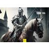 Edition Seidel Calendario Premium Ritter 2026, formato DIN A4, da parete, guerriero, fantasy, cavaliere, cavallo, tavola rotonda medievale regno