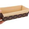 Bestevery 25 pezzi stampo plumcake, Muffa Della Scatola Di Carta Kraft, teglia da forno rettangolare, stampi per pandoro carta per teglie rettangolari, pirottini da forno rettangolari, stampi mini pandorini