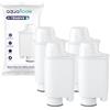 Aquafloow Filtro Acqua, Sostituzione per Brita® Intenza+ Saeco® CA6702/00 Gaggia® - Cartuccia Filtro Intensive+ per Macchine da Caffè (4 Pezzi)
