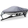 A ABSOPRO Rimorchiabile Barca Rivestimento 14-16ft Sci Basso Motoscafo Rivestimento Oxper Forde Grigio