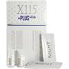 X115+PLUS 4 FISH | Collagene + Acido Ialuronico | Integratore per la Pelle Con Ceramidi, Probiotici, Polifenoli, Vitamine e Antiossidanti | Doppia formula Day & Night | 15 Flaconcini + 15 Bustine