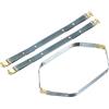 QUARKZMAN Telaio Flessibile Interno in Metallo, 3 Pz 11.42 x 0.55 Telaio Flessibile con Chiusura a Scatto Kiss Lock, Accessori per Telaio Borsa per Borsa Borsellino Portamonete